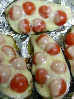 ナスとトマトのチーズ焼-レシピのメイン写真