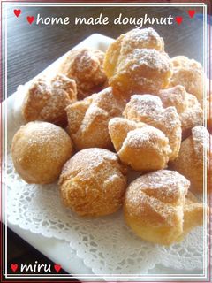 ♡サーターアンダギー(✪ฺܫ✪ฺ)♡-レシピのメイン写真