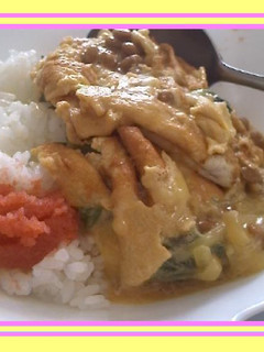 ランチに!納豆チーズ明太子オムライス!?-レシピのメイン写真
