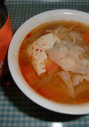キムチなべの翌日が楽しみ-レシピのメイン写真