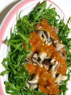 ★韓国風ソース☆きのこと豚肉の炒め物★-レシピのメイン写真