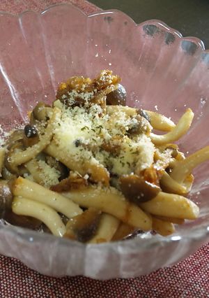 きのこと鰹節のマヨチーズ焼き-レシピのメイン写真
