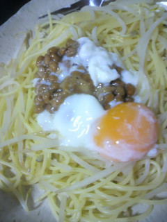簡単納豆パスタ-レシピのメイン写真