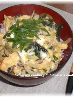 手軽に残り物で玉子丼♪-レシピのメイン写真