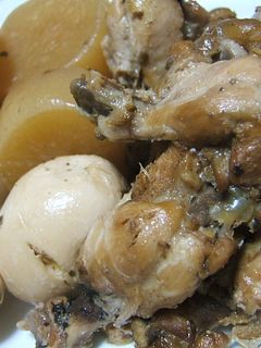 圧力鍋♪鶏手羽と大根のさっぱり煮-レシピのメイン写真