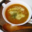 豆の茹で汁活用☆ぴりぴりスープ