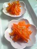 甘くて美味しい❤にんじんナムル