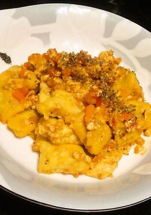 2種のニョッキ♪豆腐のラグーソースで-レシピのメイン写真