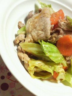 ✿豚こまと春キャベツの❀中華炒め✿-レシピのメイン写真