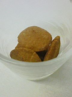 レンジ少量自分用♪きなこクッキーみたいな-レシピのメイン写真