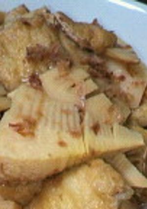 タケノコと薄揚げの土佐煮-レシピのメイン写真