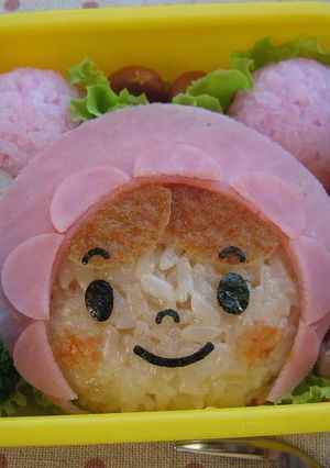 あかちゃんまん(キャラ弁)-レシピのメイン写真