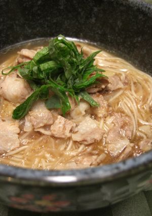 疲労回復！新タマネギdeにゅうめん♡-レシピのメイン写真