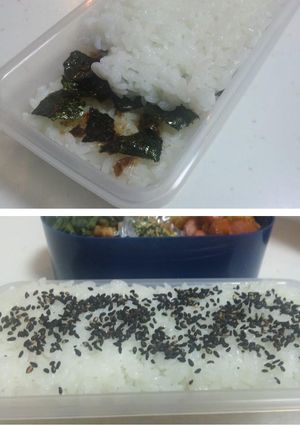 うちののり弁（具）は間に挟んでます♬-レシピのメイン写真