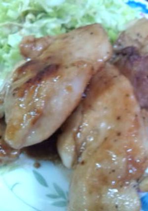鶏胸肉の柔らか酢テーキ(ｽﾃｰｷ)-レシピのメイン写真