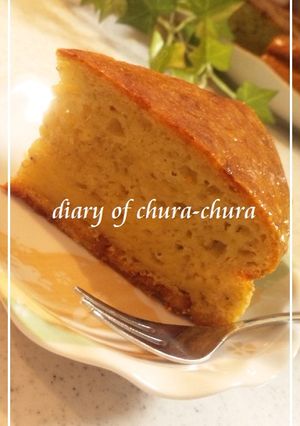ホットケーキミックスでバナナチーズケーキ-レシピのメイン写真