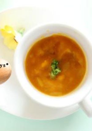 離乳食中期★かぼちゃのスープ-レシピのメイン写真