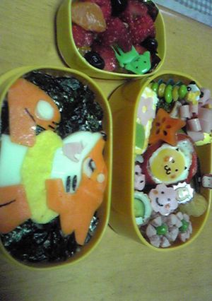 ブイゼル(ポケモン)★キャラ弁-レシピのメイン写真