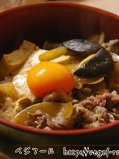 すき焼き風☆牛丼-レシピのメイン写真