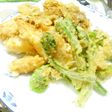 春菜の天麩羅✿焦がし醤油風味