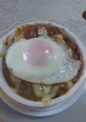 残りのカレーで簡単カレー焼きドリア！-レシピのメイン写真
