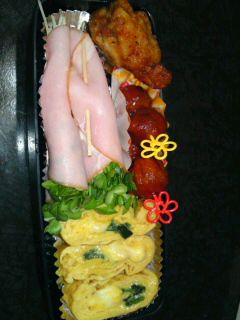お弁当にホウレン草チーズ卵焼き-レシピのメイン写真