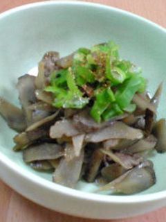牛蒡と豚肉の炒め煮-レシピのメイン写真