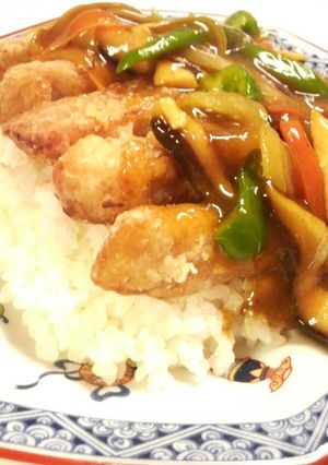 なんちゃってパイコー（排骨）丼-レシピのメイン写真