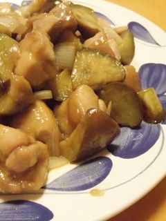 鶏とナスのさっぱり炒め-レシピのメイン写真