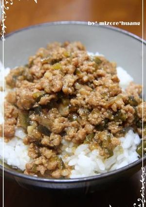 本格魯肉飯ルーローファン【台湾風肉味噌】-レシピのメイン写真