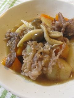 牛肉と長いもの中華風煮物-レシピのメイン写真