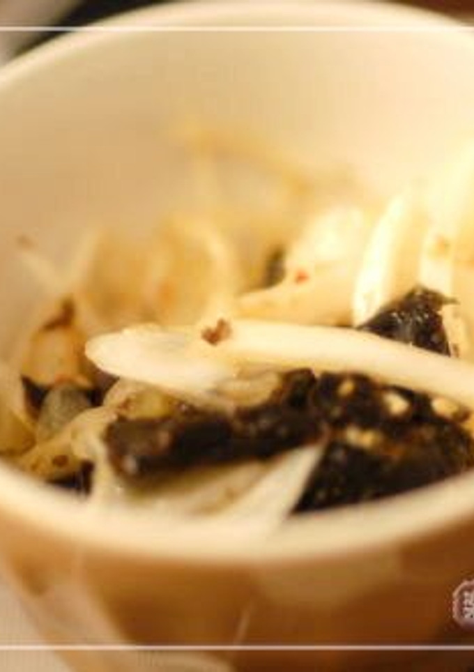 新玉ねぎの韓国風和えもの-レシピのメイン写真