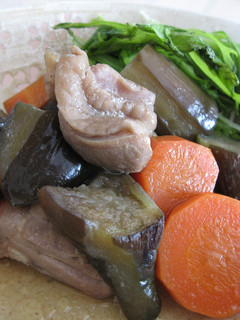 超簡単!しっかり味☆なすと鶏肉の煮物-レシピのメイン写真