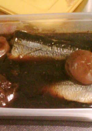 さんまの梅煮-レシピのメイン写真