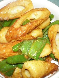 竹輪とピーマンのカレー炒め-レシピのメイン写真