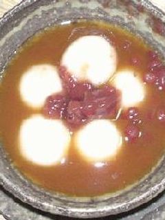 コーヒー白玉ぜんざい-レシピのメイン写真