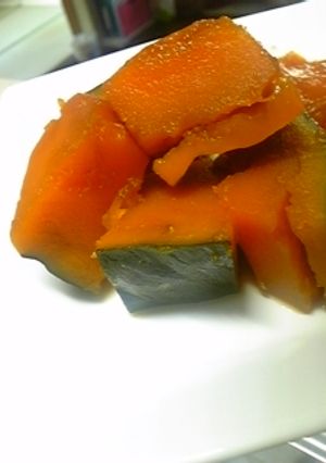 めんつゆカボチャの煮もの-レシピのメイン写真