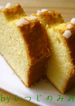 パウンドケーキ＊プレーン-レシピのメイン写真