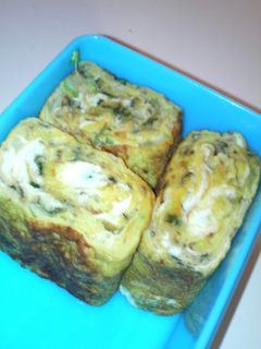 お弁当に♪たまご焼きinねぎしそ-レシピのメイン写真