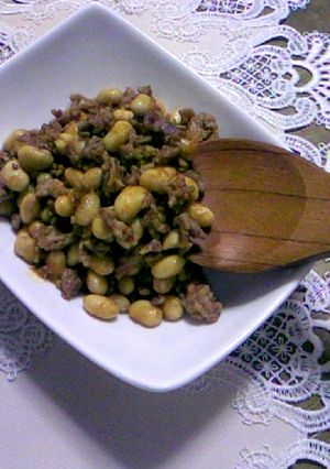 大豆とひき肉のカレーふりかけ✿-レシピのメイン写真