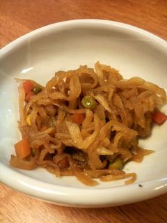ミックスベジタブルで作る切干大根の煮物-レシピのメイン写真