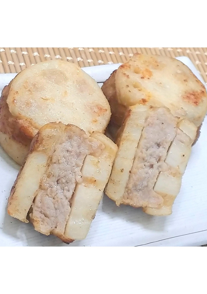 蓮根のはさみ焼き★動画あり★-レシピのメイン写真
