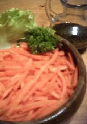 にんじんサラダ・バルサミコdressing-レシピのメイン写真