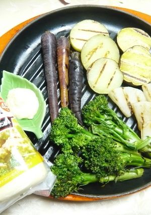 有機野菜グリル　タルタルソース添え-レシピのメイン写真