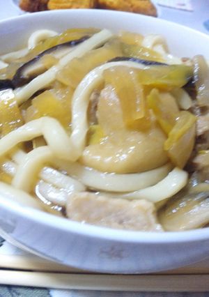 鶏肉の煮込みうどん☆★-レシピのメイン写真