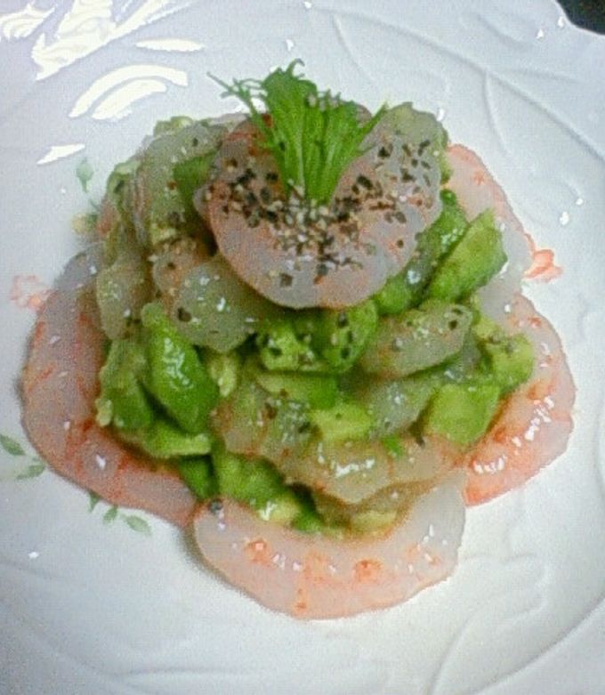 甘エビとアボカドのおしゃれタルタル by 原田遊 【クックパッド】 簡単