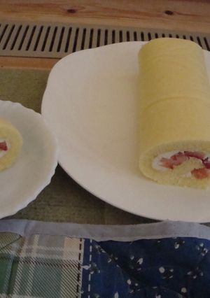 おすすめケーキ！☆いちごのロールケーキ☆-レシピのメイン写真