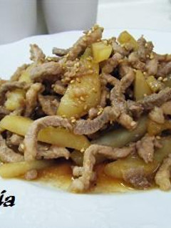 豚肉とジャガイモの中華炒め♪♪-レシピのメイン写真