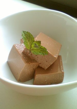ふわふわ豆腐チョコプリン、ムース？-レシピのメイン写真