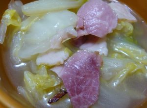 ベーコンの旨みたっぷり白菜スープ☆-レシピのメイン写真